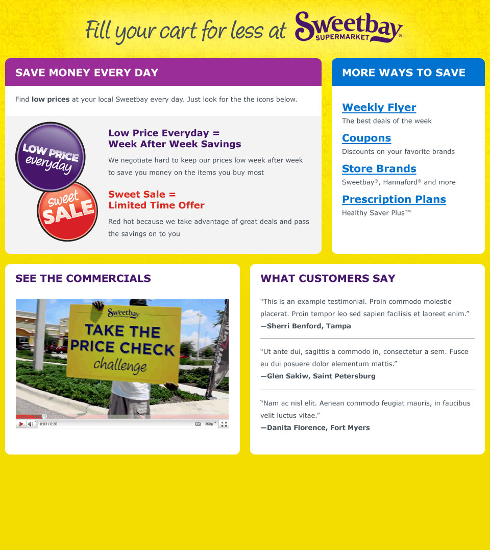 Sweetbay Supermarket